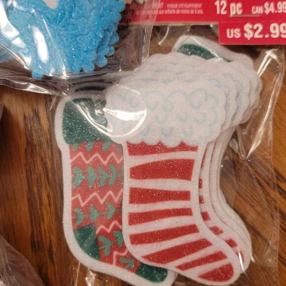 assorted holiday foam stickers - Picture 5 of 6